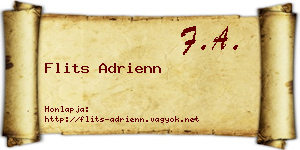 Flits Adrienn névjegykártya
